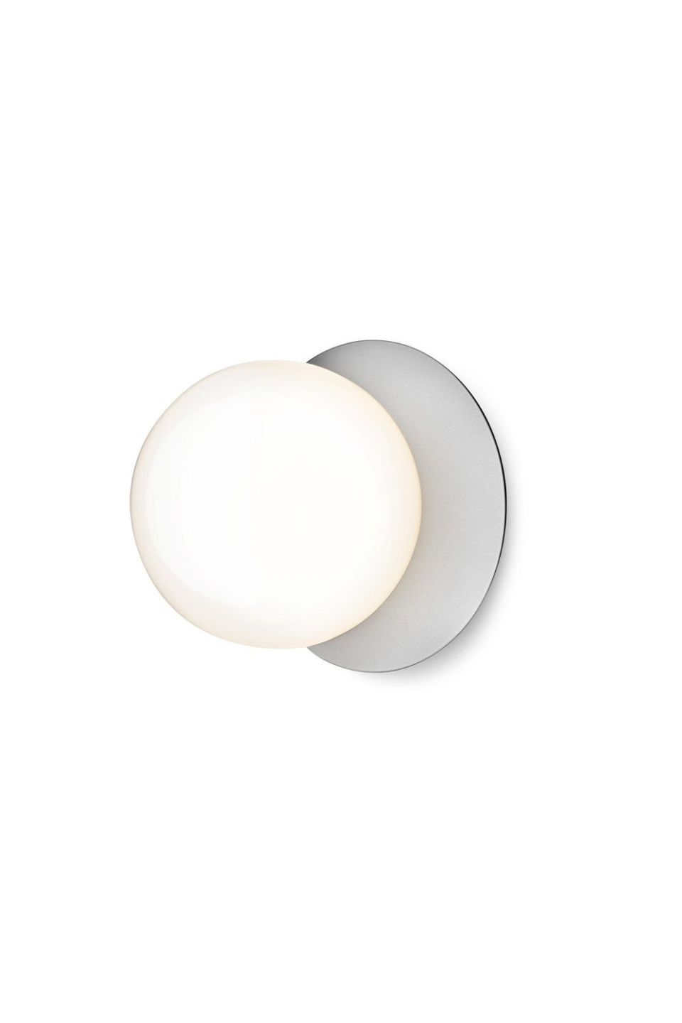 Светильник Liila 1 Medium Light Silver Opal White